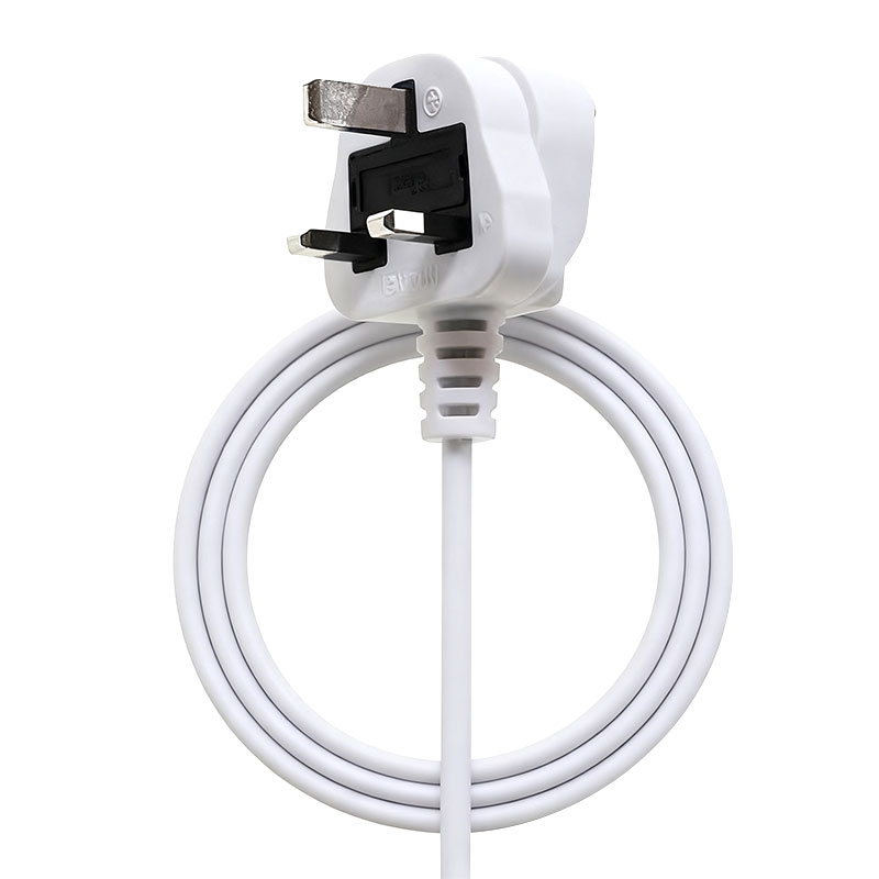 UK Standard 3 Pin Power Plug 250V Ac Power Cord