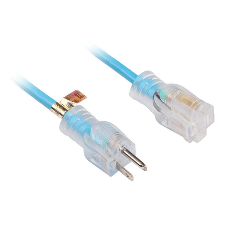 Heavy-Duty Multi-Outlet Transparent Connectors Extension Cords FP-676,FP-682